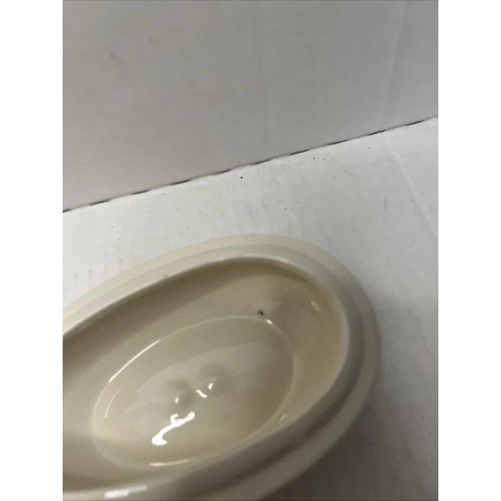 Vintage McNees Covered Egg Dish Trinket Box with Lid #M-319